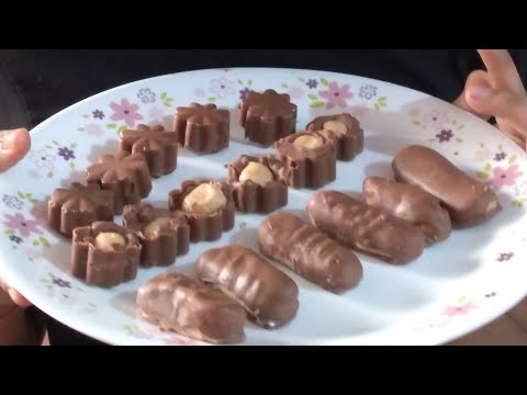 Homemade chocolate recipe |bountybar|how to make homemade milk chocolate