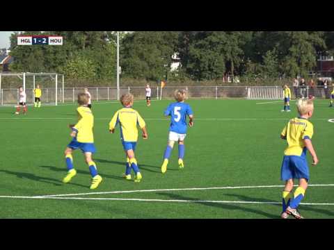Hooglanderveen 010-1 -  SV Houten 010-1 zaterdag 24 september 2016