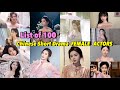 List Of 100 Chinese Short Drama FEMALE ACTORS Hot Social Network Actor Female Chinesedrama