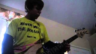 Teenage Riot by The Ataris bass cover
