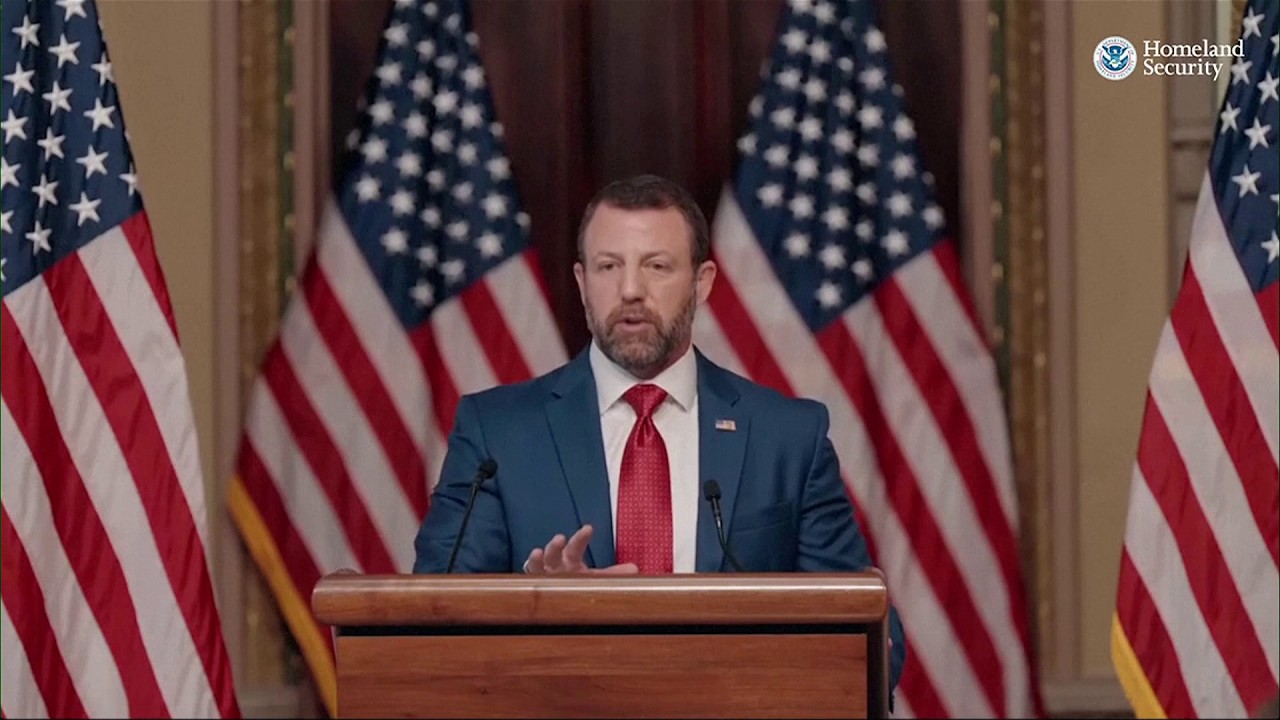 After Trump speech, DHS Secretary Mullin reiterates 2020 election fraud claims, illegal voting