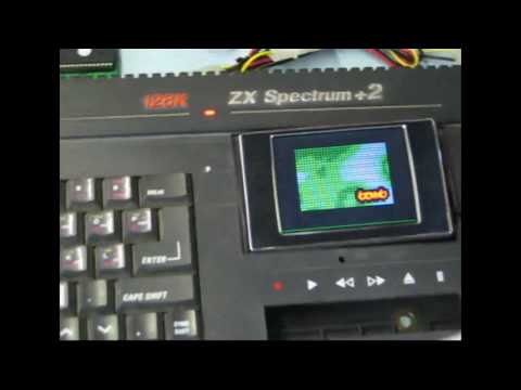 ZX Spectrum +2B with built-in Lcd