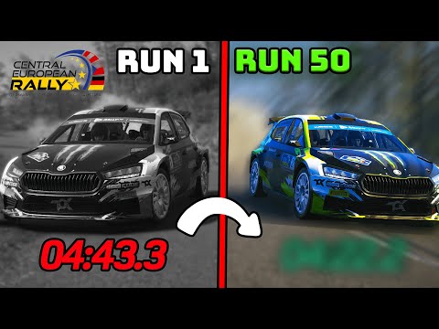 I Drove this Stage 50 Times and IMPROVED This Much⏐ MOZA R9 ⏐