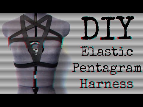 Diy Elastic Pentagram Harness