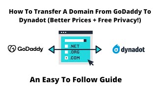 How To Transfer A Domain from GoDaddy to Dynadot (Better Prices + Free Privacy!)