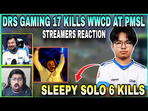 DRS Gaming 4v4 Fights at PMSL 2024 | Streamers Reaction | Clash with kvn