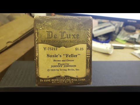 Susie's Feller - Welte Mignon Roll Y-75212 (1926 Word Roll)