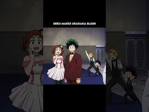 Deku Makes Uraraka Blush 💀😂 #myheroacademia#edit#amv#mha#bnha#anime