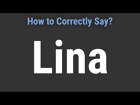 How to Pronounce Name Lina (Correctly!)