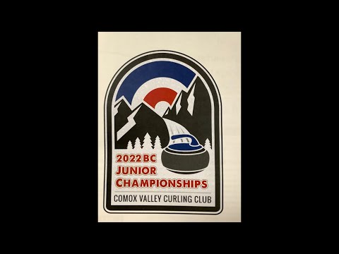 2022 BC Junior Curling Championships Draw 7 Ice D Hafeli vs. Coles-Lyster