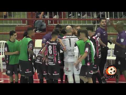 ALGUNS MOMENTOS DA VITORIA DO APUCARANA FUTSAL NO PARANAENSE DA SERIE PRATA