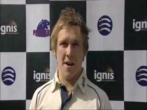 Middlesex County Cricket Club video player profile - Adam London
