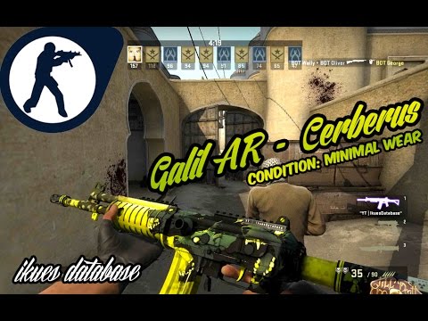 CS:GO ~ Kues Weapon Skin Reviews #1 - Galil AR | Cerberus + AK 47 | Case Hardened