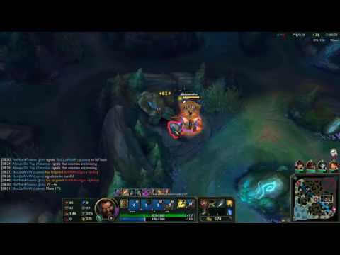 League of Legends Ft Udyr On jungle (Game 516 patch 6.21)