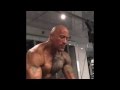 Dwayne  The Rock  Johnson Workout video 2013.