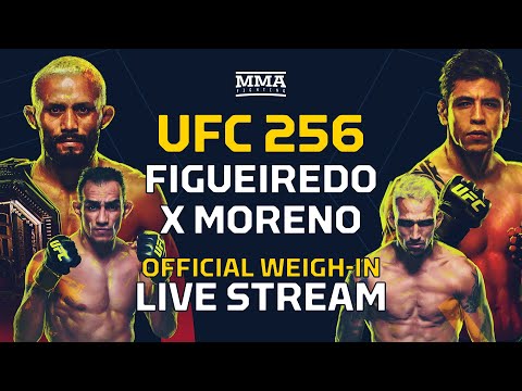 UFC 256: Figueiredo vs. Moreno Official Weigh-In Live Stream - MMA Fighting