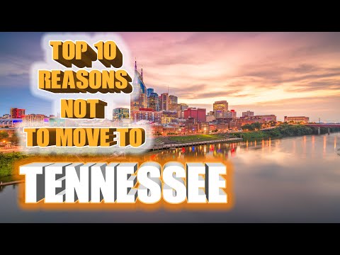 Part of a video titled Top 10 reasons NOT to move to Tennessee. Don't go to Memphis.