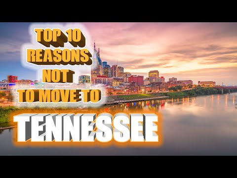 Part of a video titled Top 10 reasons NOT to move to Tennessee. Don't go to Memphis.