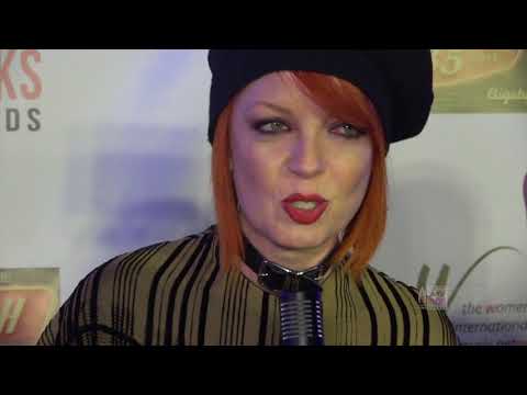 2018 NAMM: Shirley Manson (Garbage) Interview at She Rocks Awards