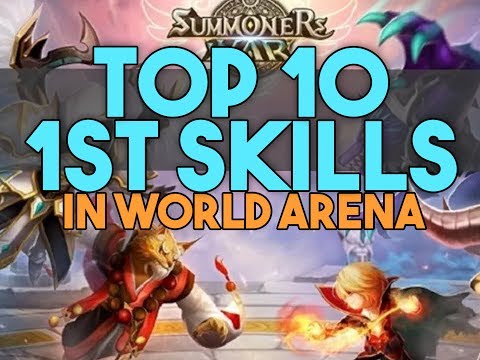 Top 10 1st Skills in World Arena / RTA in Summoners War