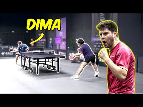Dimitrij Ovtcharov RUTHLESS Table Tennis Training!