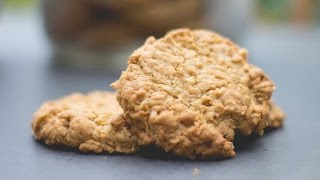 oatmeal chocolate chip cookies made with coconut flour
