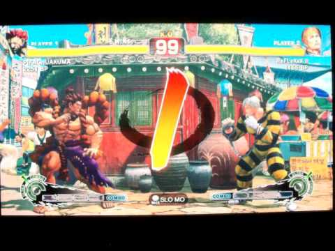 SSFIV ENDLESS BATTLE MATCH JR RODRIGUEZ ( AKUMA ) VS ReFLeXxX ll ( CODY ) ON XBOX 360 GAME 7