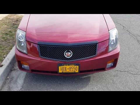 Replace the grille with a black mesh grille on my Cadillac CTS