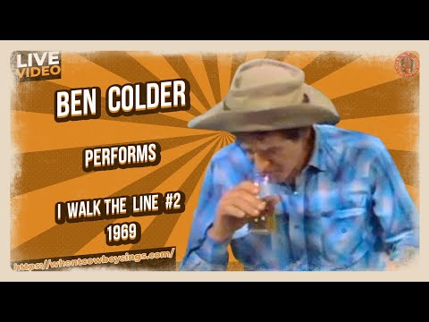 Ben Colder - I Walk the Line #2 1969 ( AKA Sheb Wooley )