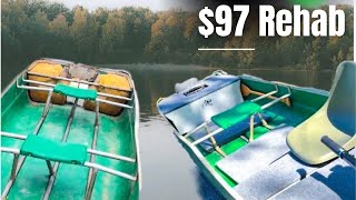 I SAVED This Boat From the DUMP! Coleman Crawdad Jon Boat Build, Rehab, Modifications
