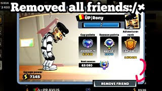 Removing all friends😒| Hill Climb Racing 2| #kgf2