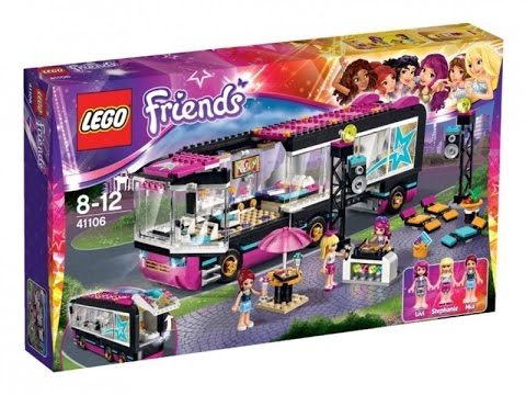 Lego Friends 41106 Pop Star Tour Bus