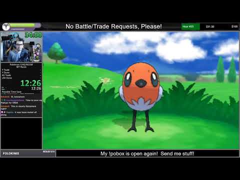 Pokemon Y + Omega Ruby + Moon + Ultra Moon Wonder Trade Races | ALL IN A ROW
