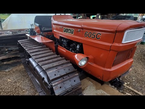 Fiat 605C Stunning Look 😍🔥 | Classic Italian Crawler Tractor Power