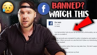 Banned Facebook Ad Account? — How to get it back