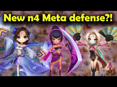New n4 Meta defense?! By top 4 guild! G3 Siege - Summoners War