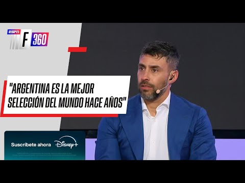 "LA SELECCIÓN CHILENA ESTÁ MUY LEJOS DE LA ARGENTINA": Jorge "Mago" Valdivia IMPERDIBLE en #ESPNF360