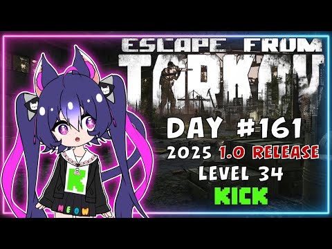 Escape from Tarkov: 1.0 | Level 34 PvP Solo - Cat VTuber - Day 161 thumbnail