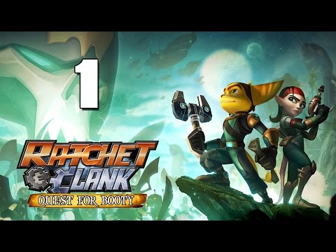 Lets Play Ratchet & Clank: Quest For Booty Deutsch #01 German Walkthrough Gameplay