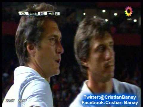 Colon 1 Boca 2 (Relato Sebastian Vignolo) Copa Loteria de Santa Fe 2017