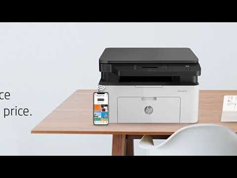 HP Laserjet 136nw WiFi Printer, Print Copy Scan, Network Support