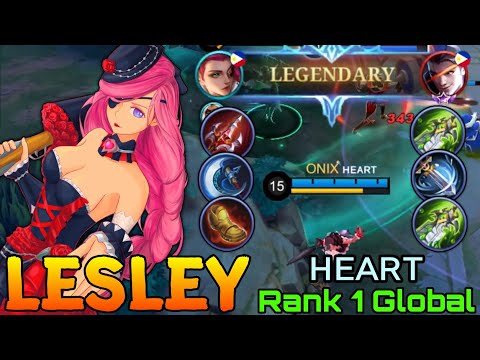 Dangerous Sniper Lesley Legendary Marksman - Top 1 Global Lesley by ʜᴇᴀʀᴛ - Mobile Legends