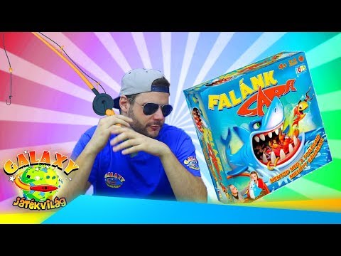 A Nagy Horgász Kihívás - Falánk Cápa Társasjáték Bemutató - Galaxy Játékvilág