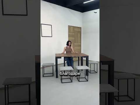 Миниатюра изображения товара Стол-трансформер Aledar F2 90x40/240x76 (черный муар/сланец скиваро)