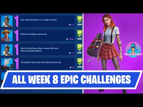 *ALL* WEEK 8 EPIC Quests/Challenges Guide | Fortnite Chapter 2 Season 7