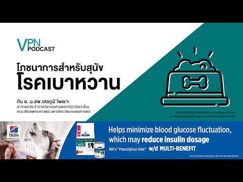 VPN Podcast EP.38 - โภชนาการสำหรับสุนุัขโรคเบาหวาน