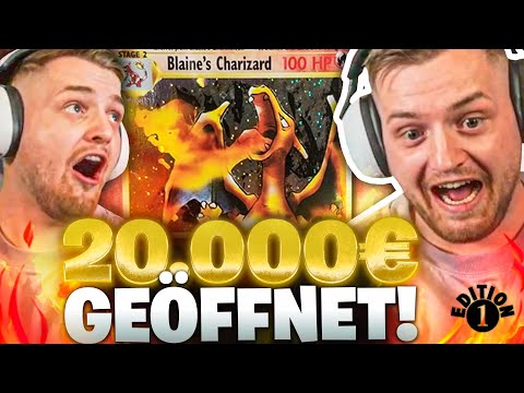 💸😱ZIEHE ich das GLURAK aus GYM CHALLENGE 1 EDITION für 20.000€? | Pokemon Opnening