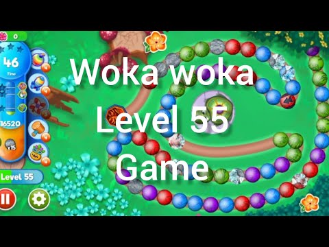 Marble woka woka | jungle blast | level 55 | game zone