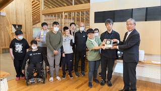 6月12日【びわ湖放送ニュース】『金芽米』贈呈　精米機器メーカーの東洋ライスと多賀町の社会福祉法人の温かい連携