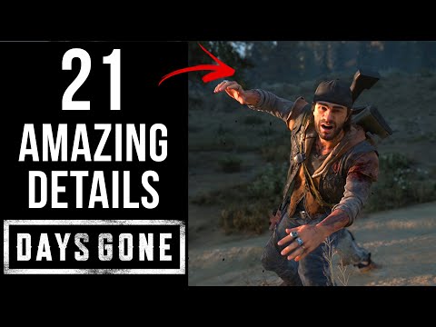 21 AMAZING Details in Days Gone